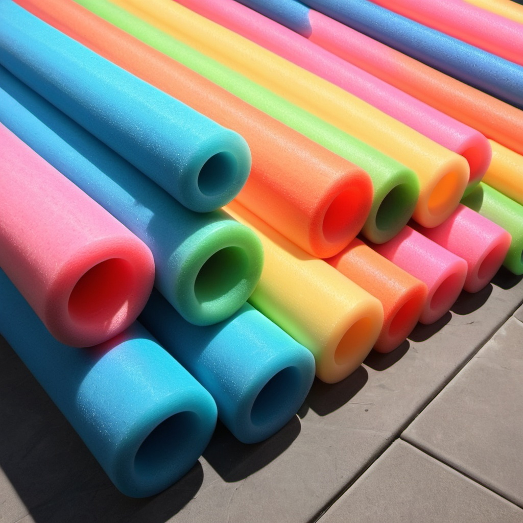 Top-notch pool noodles from Alcot Plastics Ltd. in Guelph, Ontario