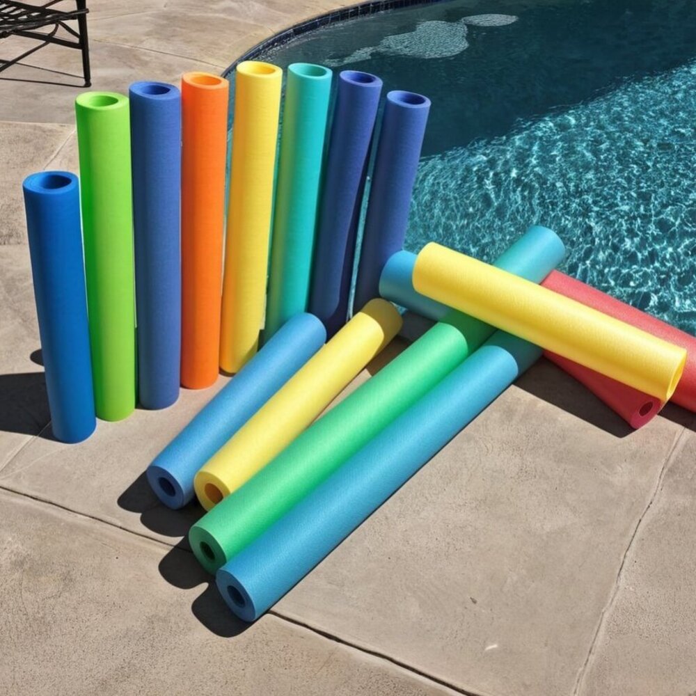 Custom pool noodles from Alcot Plastics Ltd. in Guelph, ON