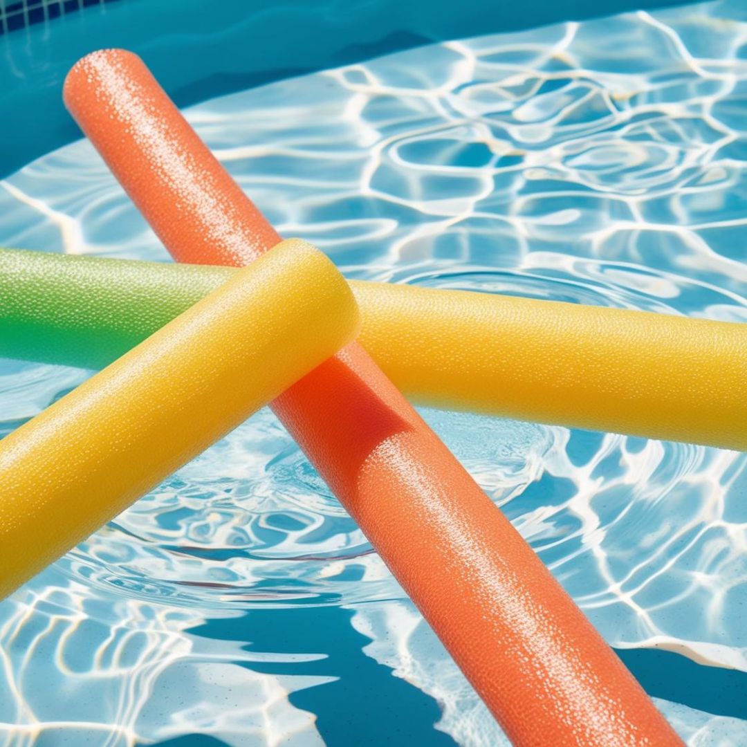 pool noodles from Alcot Plastics Ltd. in Guelph, Ontario