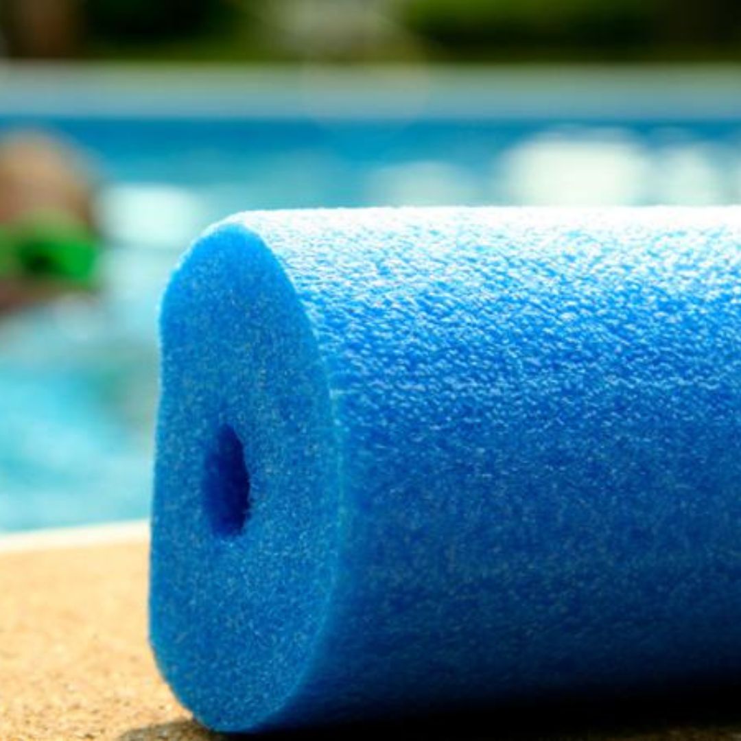 Pool noodles from Alcot Plastics Ltd. in Guelph, ON